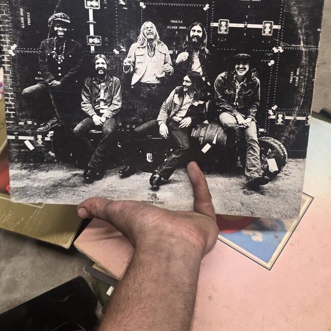 The Allman Brothers Band — At Fillmore East cover