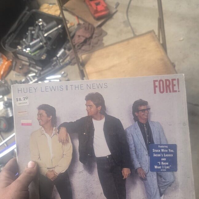 Huey Lewis And The News* — Fore! cover
