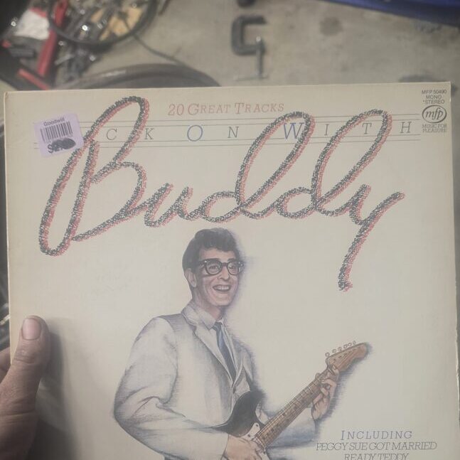 Buddy Holly — Rock On With Buddy cover